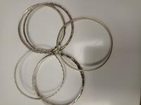 CS546/2024 - 6 silver bracelets